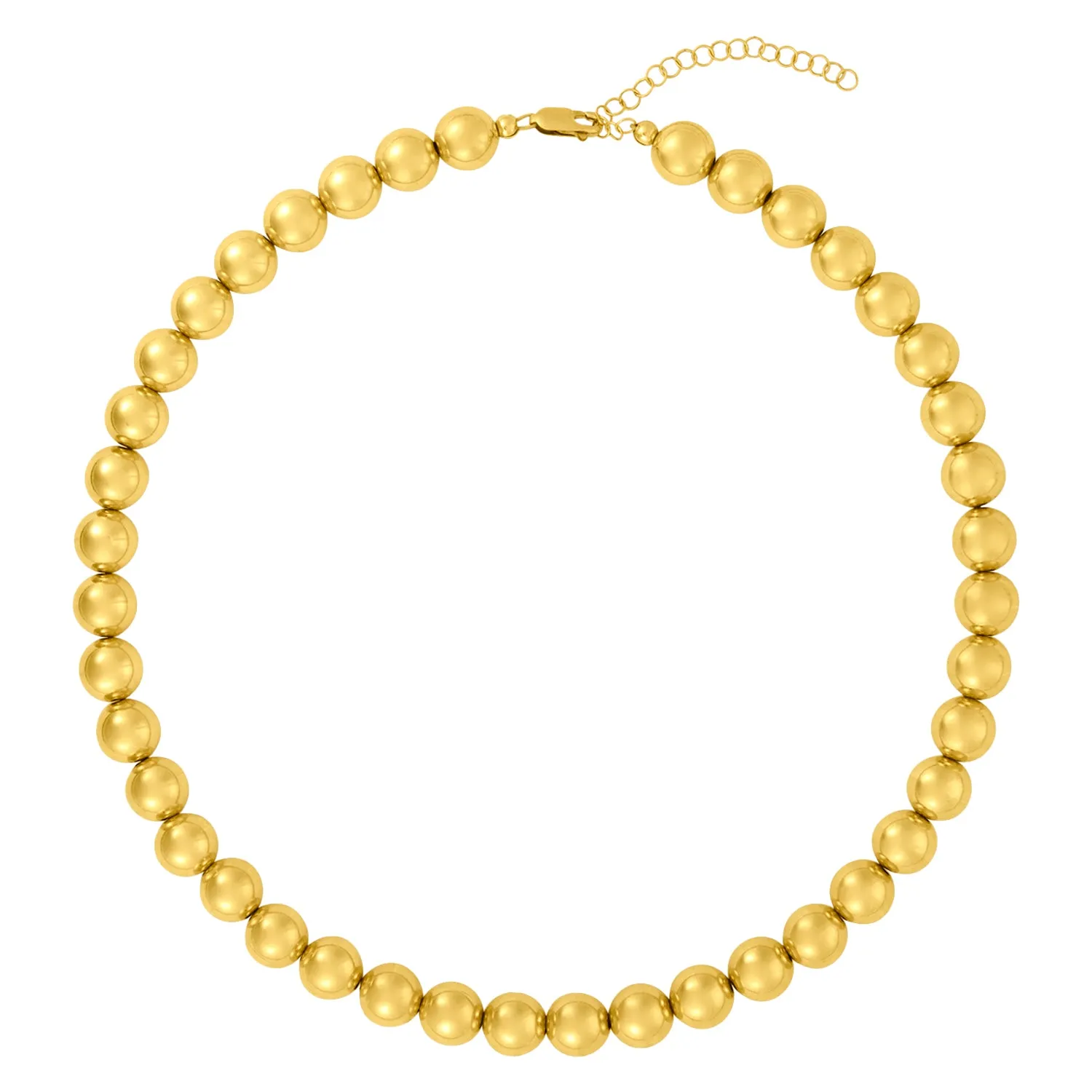 10MM Signature Beaded Necklace