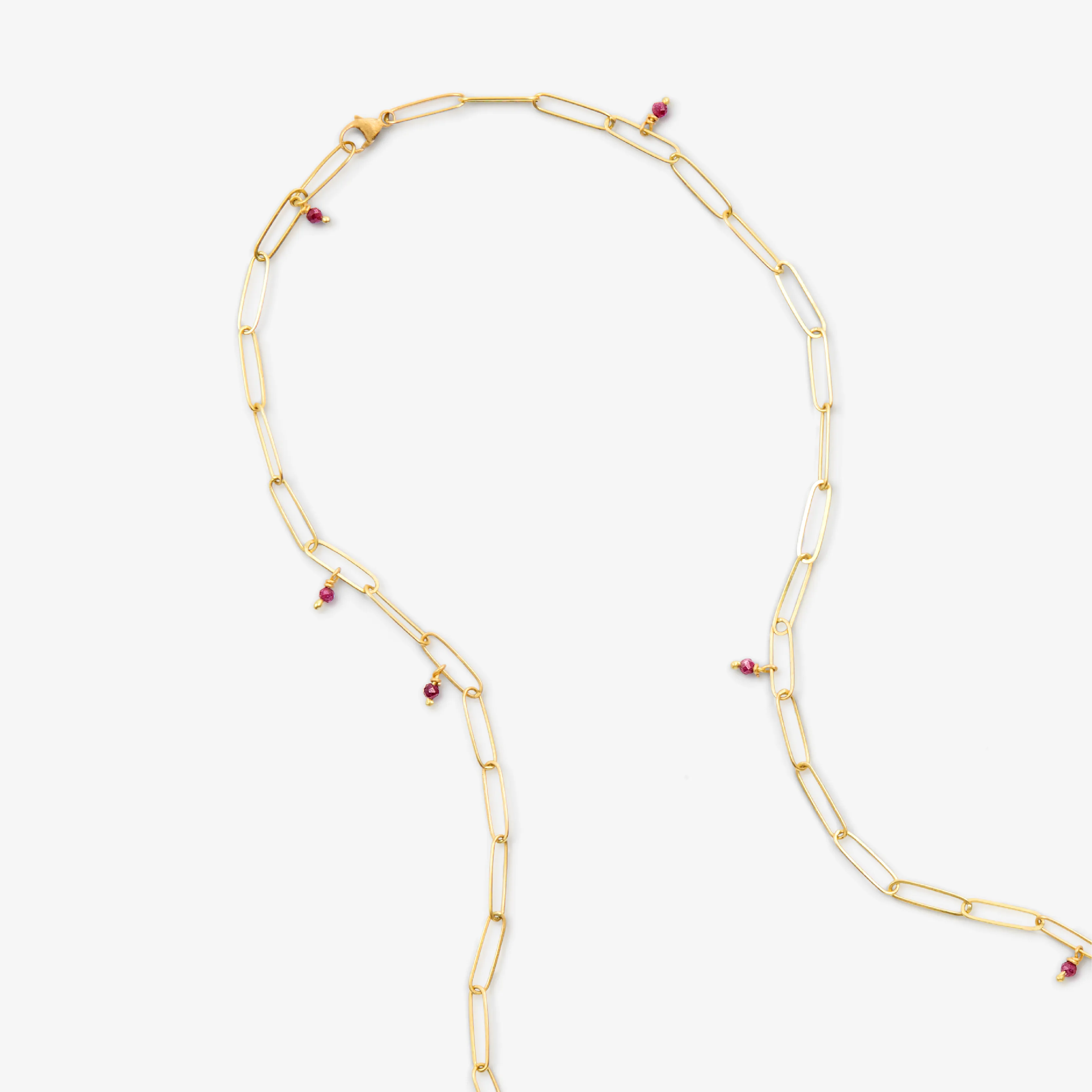 18k Gold Popsicle Necklaces