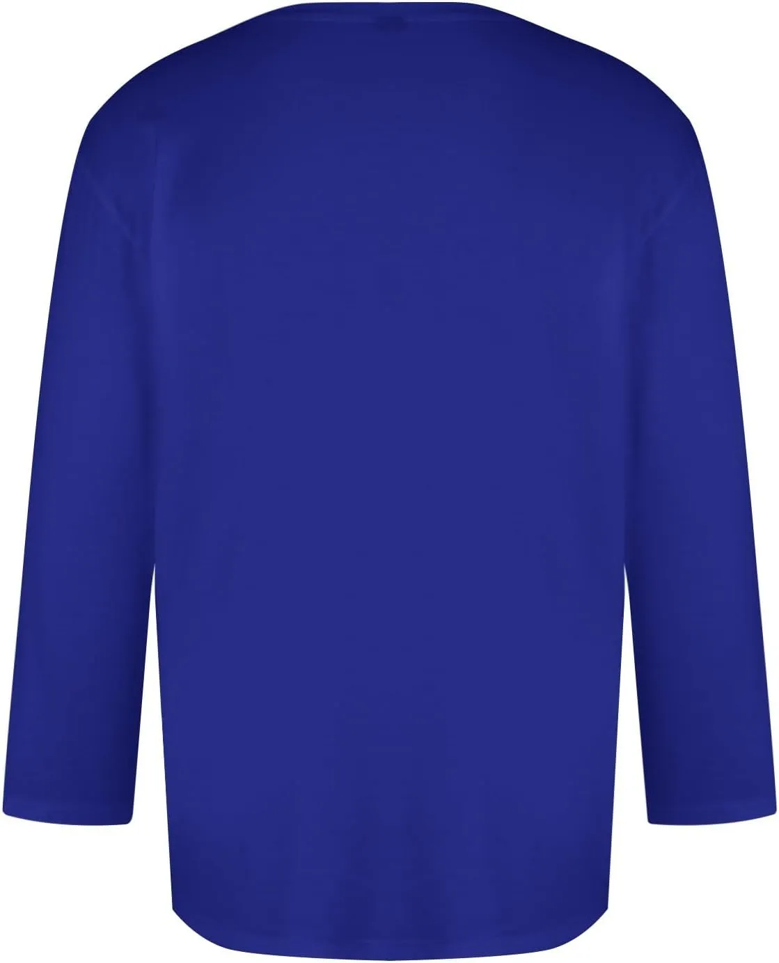 3/4 Sleeve Shirt for Men Solid Color Gradient Prints Crewneck Tops Beach Casual Plus Size Loose Fit T Shirts