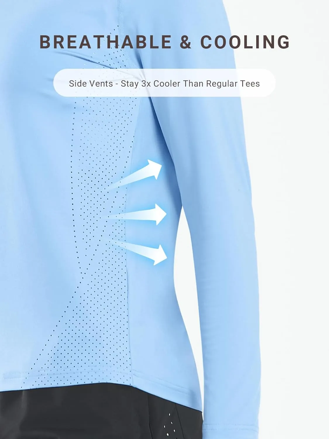 ALLZERO Rash Guard for Women UPF 50  Long Sleeve Sun Shirts Quick Dry SPF Shirts for Workout Hiking Fishing