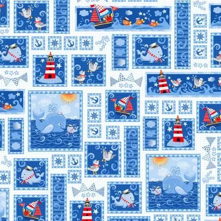 Baby Beluga - Patchwork