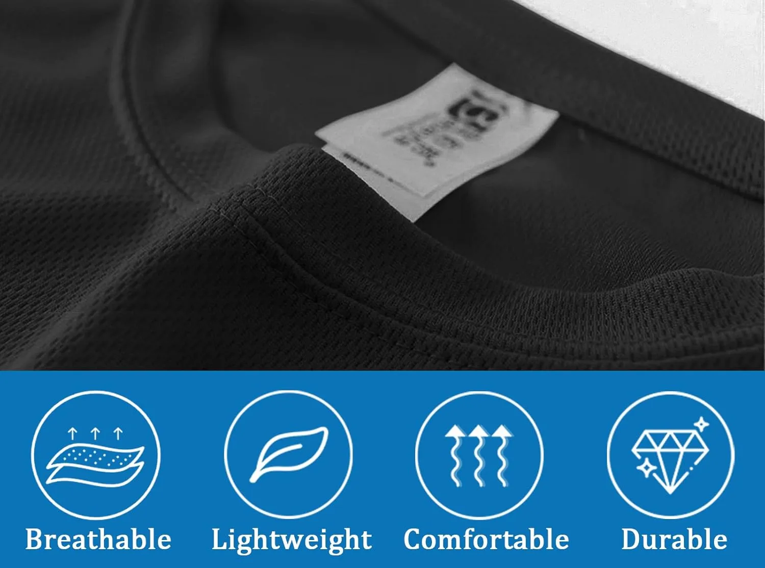 BeautyWill Custom Logo Mens T-Shirts Dry Fit Flourescent Work Shirts Athletic Construction Outdoor Activewear for Men