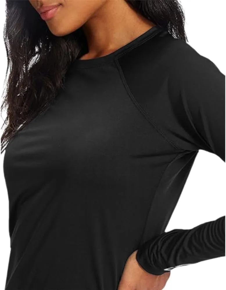 Billabong Plus Size Rash Guard for Women, UPF 50  Long & Short Sleeve Swim Shirt
