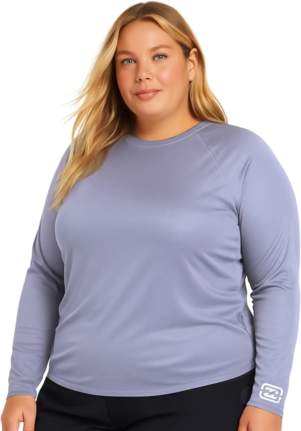 Billabong Plus Size Rash Guard for Women, UPF 50  Long & Short Sleeve Swim Shirt