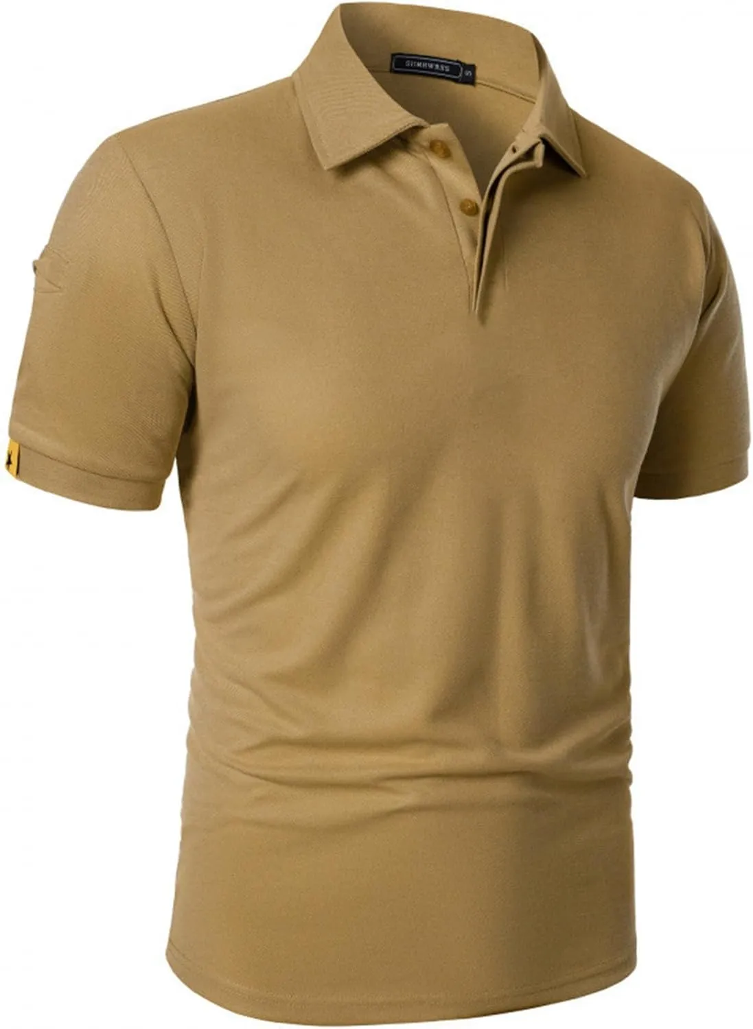 Business Henley Shirts Men Summer Lightweight Golf Tactical Short Sleeve Shirt Casual Moisture Wicking Quick Dry Tops