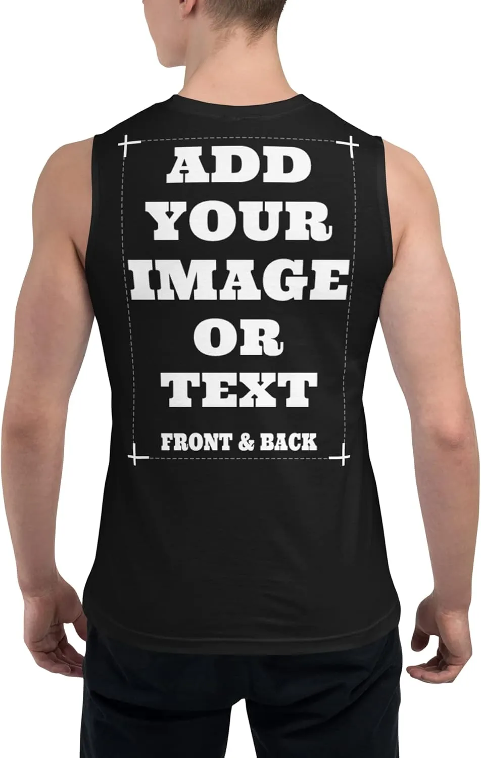 Custom Shirts for Men & Women, Customized Personalized Tshirts, Design Your Own Shirts Front & Back