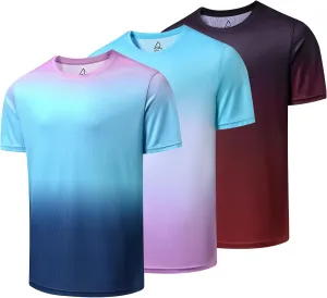 DEOLAX Mens T-Shirts Crew Neck Workout Short Sleeve Shirts Lightweight Soft Classic Casual Fit Muscle Tops Tee Shirt for Men