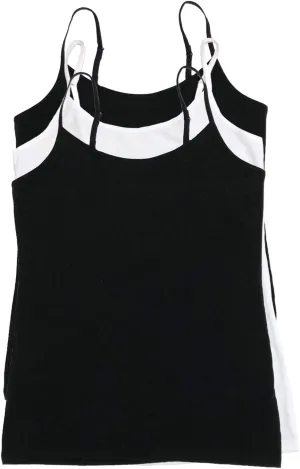 Felina Womens Cotton Modal Camisole, Adjustable Cotton Tank Top 3-Pack