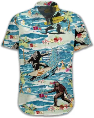 Funny Hawaiian Shirts for Men Palm Beach Shirts Tropical Vacation Shirts H2
