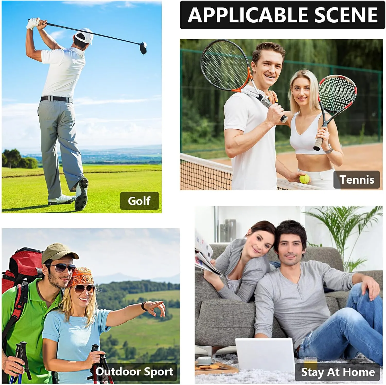 Gentle Goose Men's Polo Shirts Short Sleeve Quick Dry Athletic Outdoor Sports Golf Shirts S-XXL