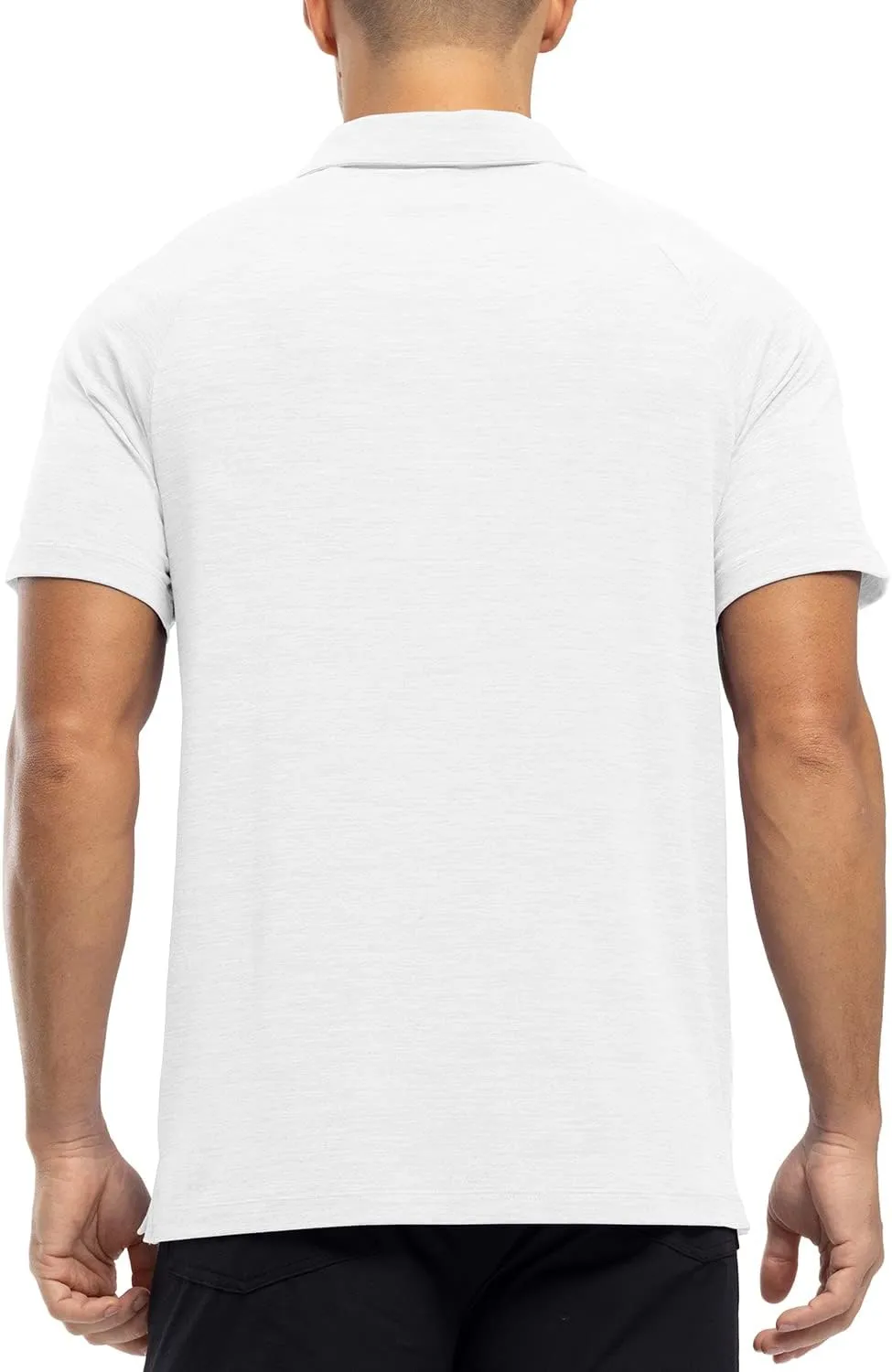Gopune Men's Polo Shirts Short Sleeve Dry Fit Casual Sports Golf Collared Shirts with Pocket