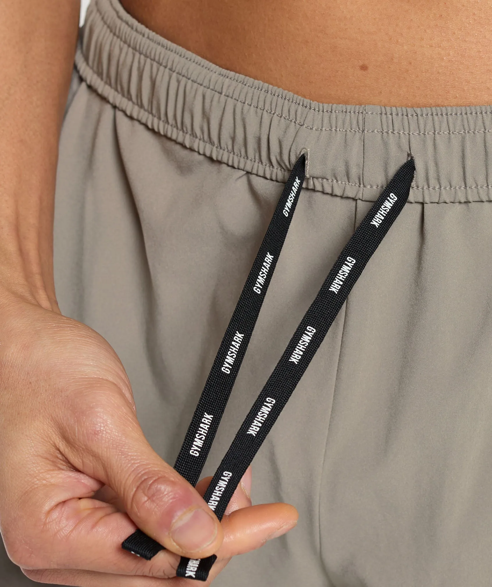 Gymshark Arrival 5" Shorts - Linen Brown