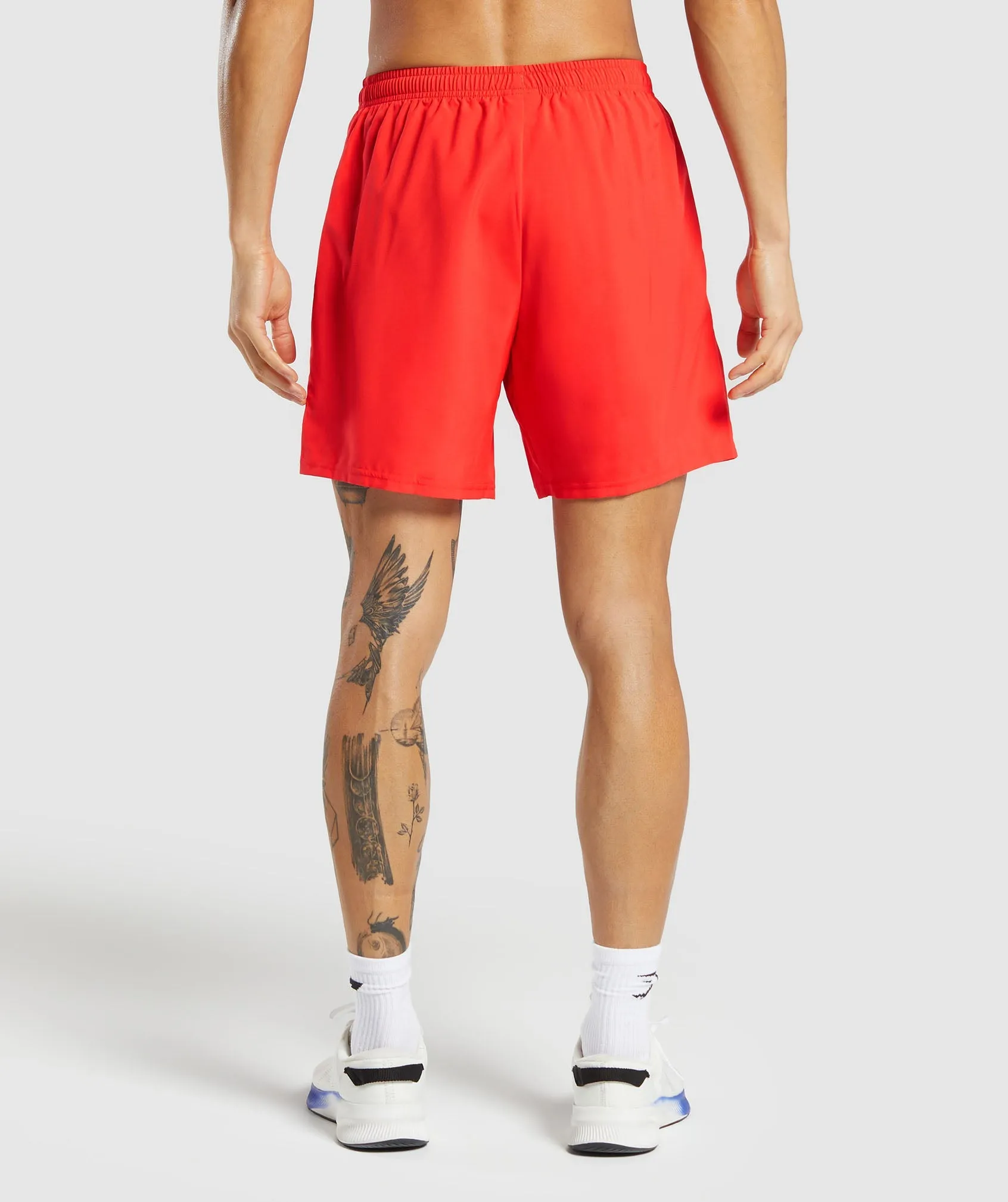 Gymshark Arrival 7" Shorts - Pow Red