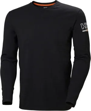 Helly-Hansen Workwear Kensington Mens Long Sleeve Shirts Made from Durable Lightweight Rib-Knit 92% Cotton Blend