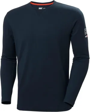 Helly-Hansen Workwear Kensington Mens Long Sleeve Shirts Made from Durable Lightweight Rib-Knit 92% Cotton Blend