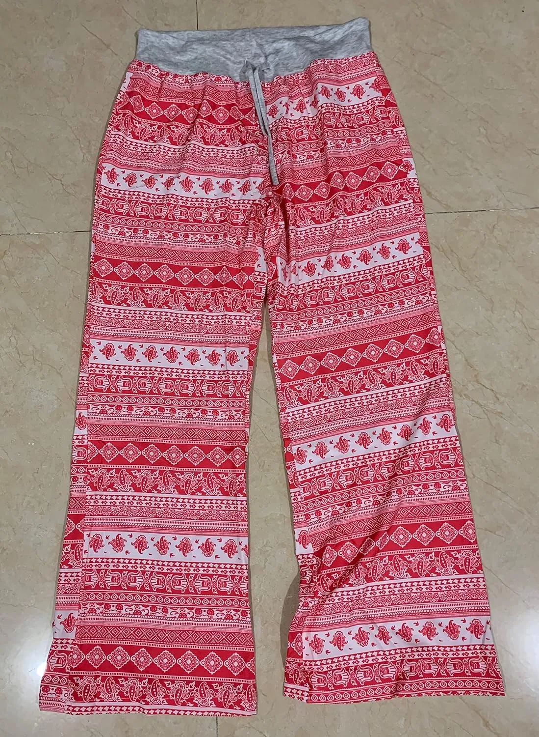 Herose Tall Ladies Soft Flared Leggings Pants Floor Length S-2XL
