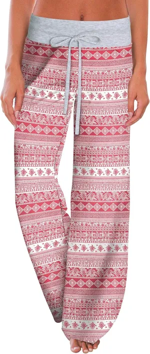 Herose Tall Ladies Soft Flared Leggings Pants Floor Length S-2XL