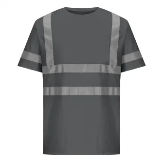 High Vis Shirts for Men Summer Quick Dry Reflective Safety Shirts for Men Hi Visibility Work Shirt for Construction