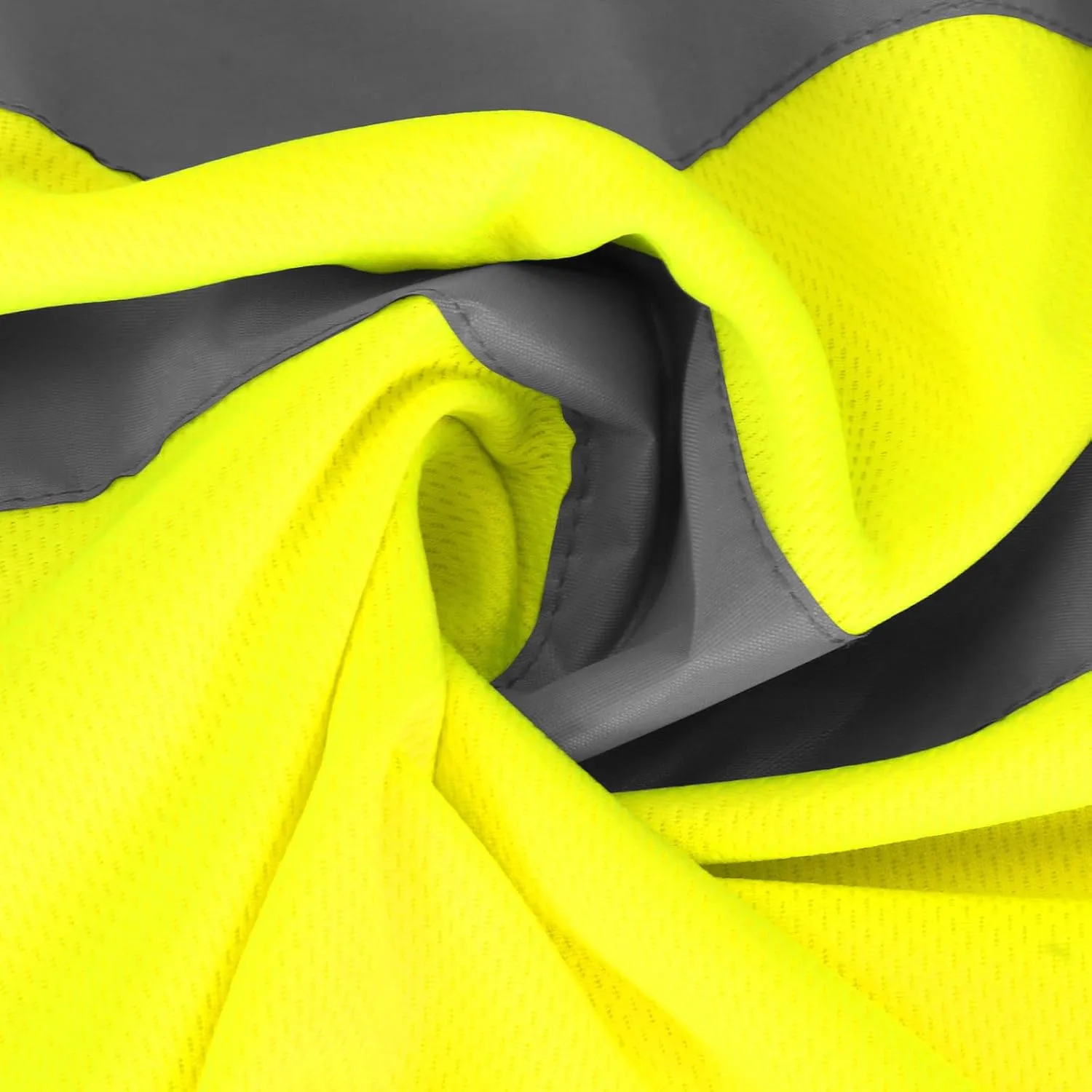 High Vis Shirts for Men Summer Quick Dry Reflective Safety Shirts for Men Hi Visibility Work Shirt for Construction