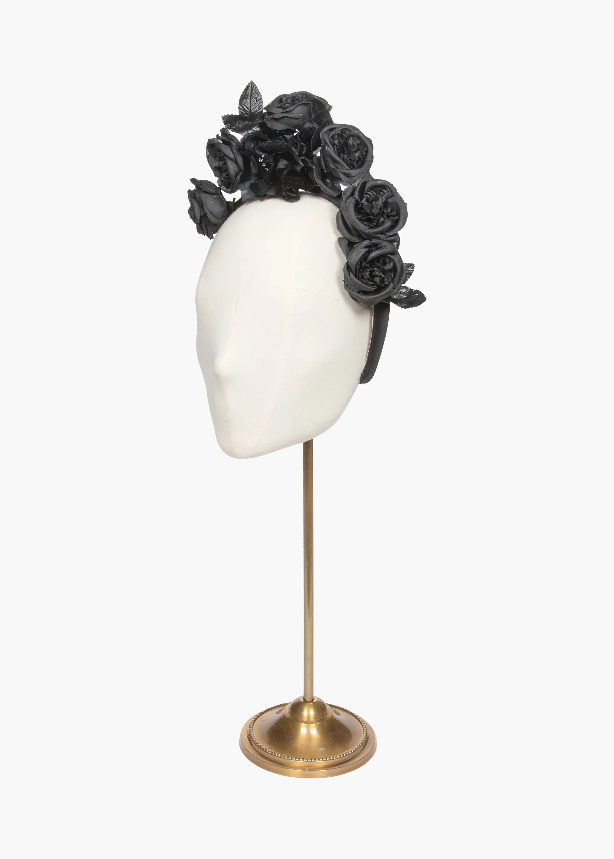 Jennifer Behr x New York Vintage Joan Headband -- Black