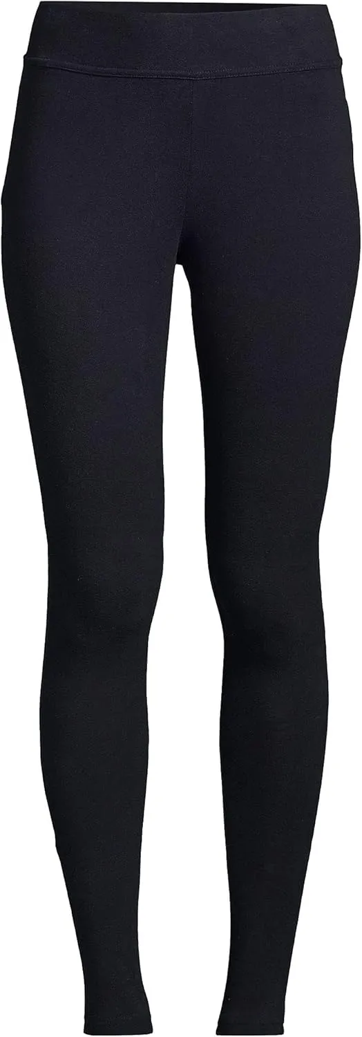 Lands' End Women's Starfish Mid Rise Knit Leggings