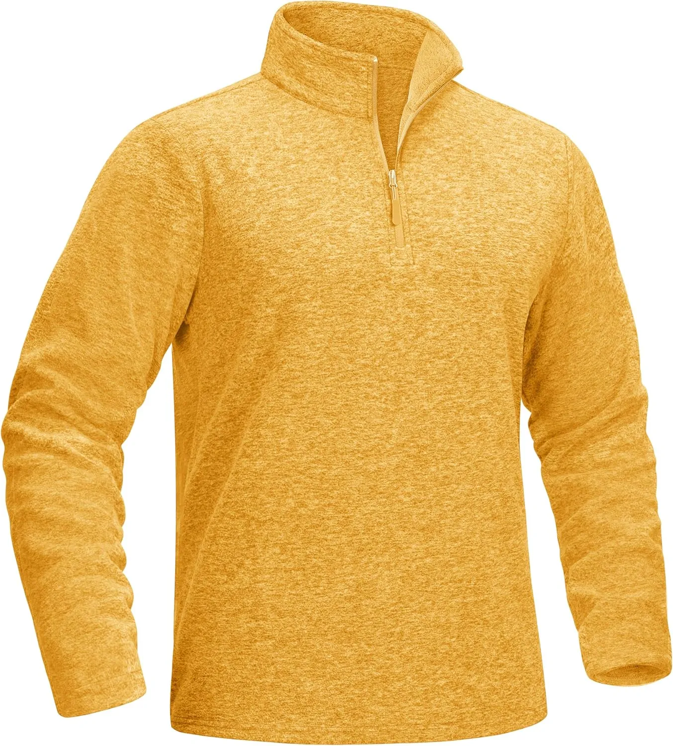 MAGCOMSEN Men's Shirts 1/4 Zip Fleece Pullover Mid-Weight Long Sleeve Sweatshirts Athletic Shirts