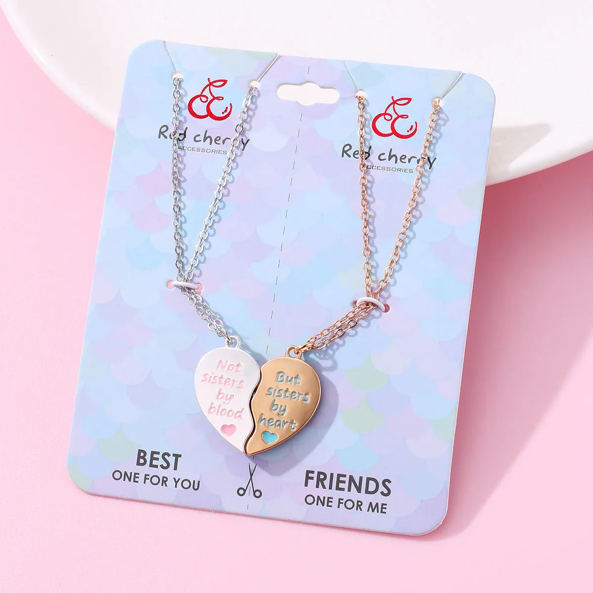 Magnetic Hearts Best Friends Necklaces Gift Set