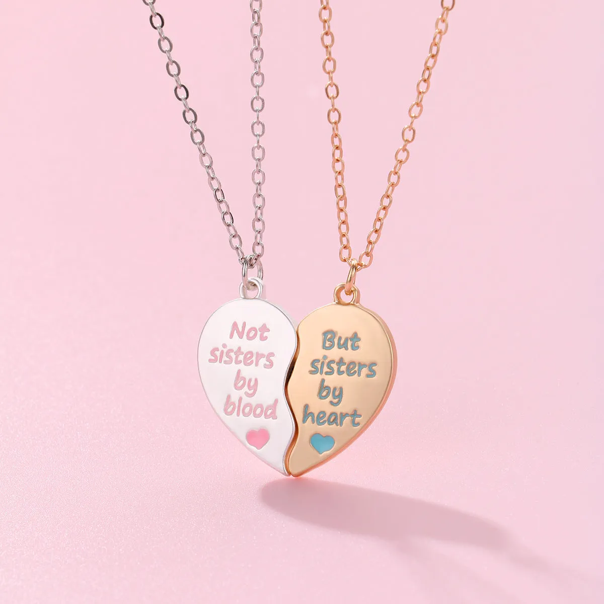 Magnetic Hearts Best Friends Necklaces Gift Set