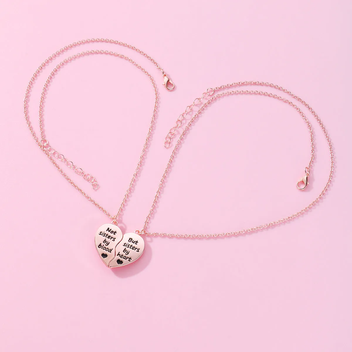 Magnetic Hearts Best Friends Necklaces Gift Set