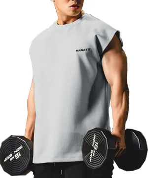 maytopia Men's Workout Tank Tops Gym Sleeveless Muscle T-Shirts Quick Dry Athletic Tank Running Beach Shirts