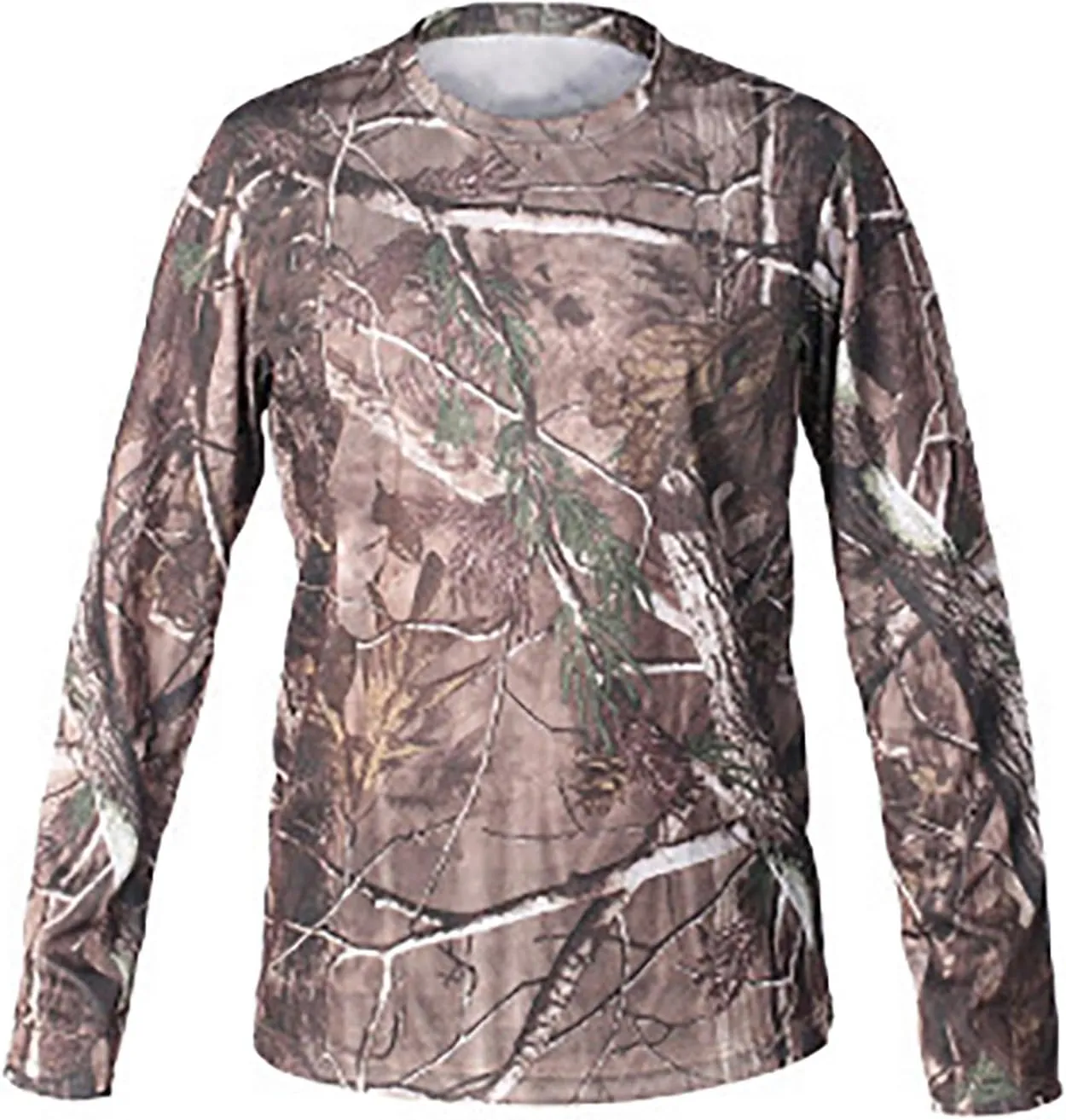 Men UPF 50  Sun Protection Camo Shirt Quick Dry Long Sleeve UV T Shirts Lightweight Moisture Wicking Athletic Hiking Tee Tops