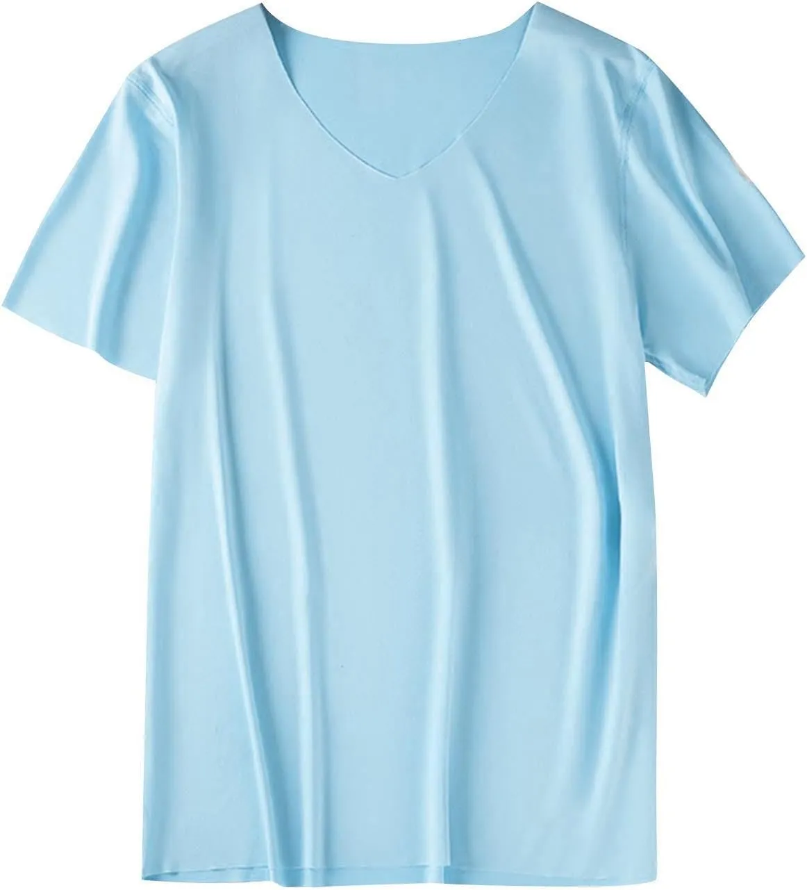Mens Athletic Shirts Short Sleeve V Neck Quick Dry T-Shirts Workout Soft Moisture Wicking Running Gym Casual Tee Tops