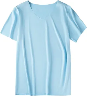 Mens Athletic Shirts Short Sleeve V Neck Quick Dry T-Shirts Workout Soft Moisture Wicking Running Gym Casual Tee Tops
