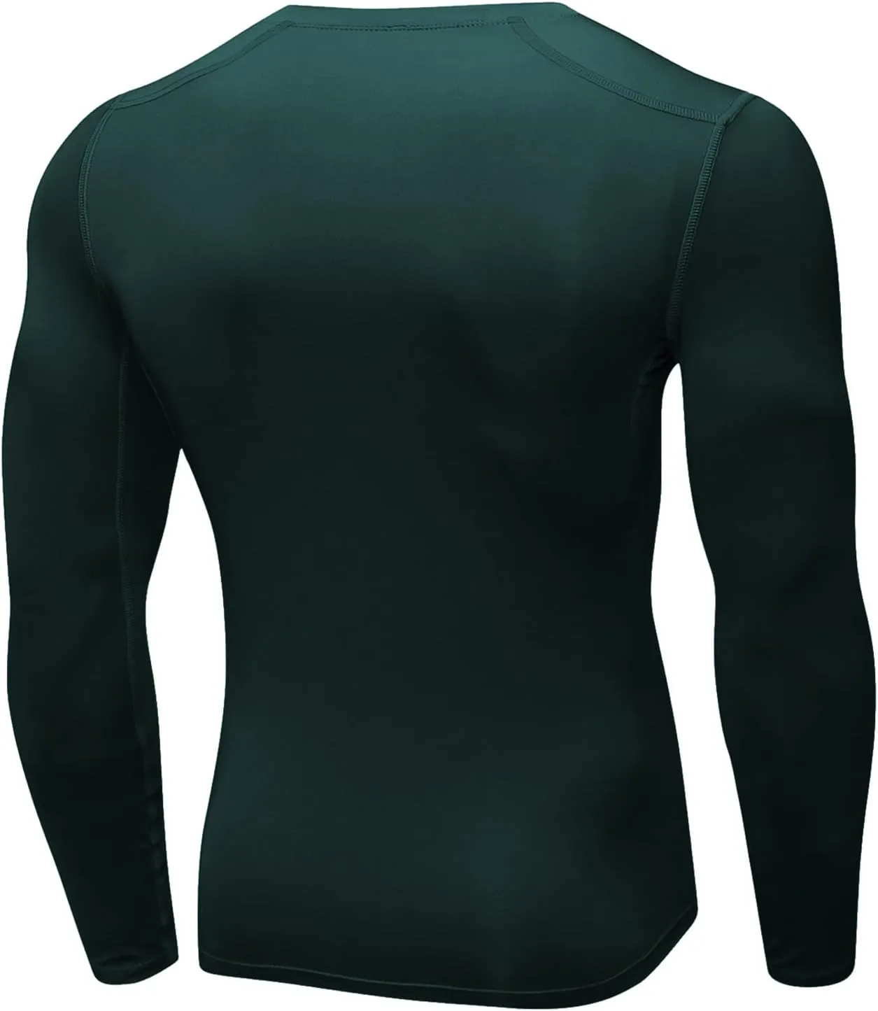 Men's Compression Shirts Long Sleeve Athletic T-Shirts Workout Running Tops Quick Dry Baselayer Undershirts for Football