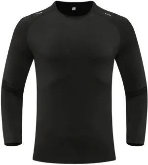 Men's Compression Shirts Long Sleeve Athletic Workout Sports Undershirt Base Layer Top for Winter Quick Dry Running Shirt Top