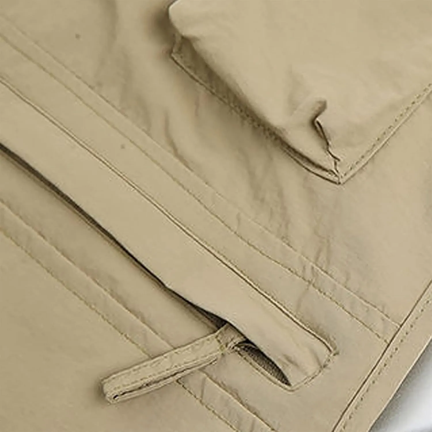 Mens Full-Zip Lightweight Softshell Vest Quick Dry Outdoor Casual Multi Pocket Fishing Vests Jacket for Hiking Golf