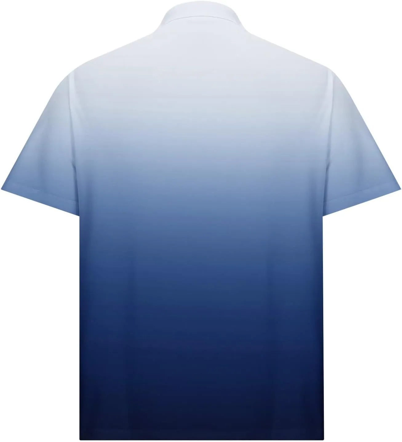 Mens Golf Shirts Quick Dry Short Sleeve Shirt 1/4 Button Down Shirts Lapel Casual T Shirt Moisture Wicking T-Shirt