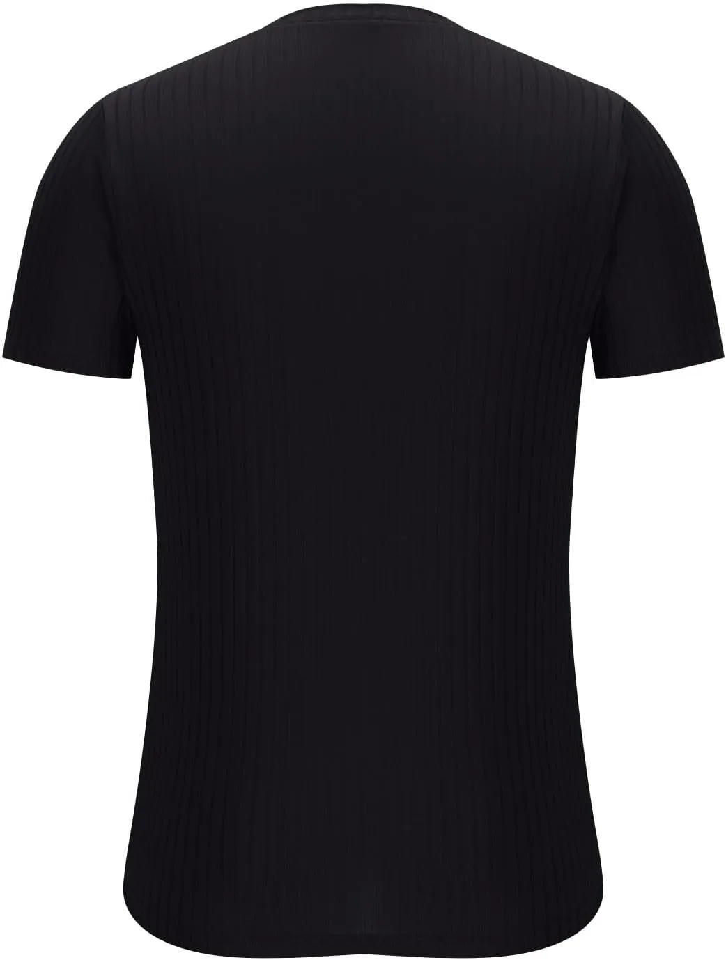Mens Knit T Shirts Slim Fit Casual V Neck Short Sleeve Men Fashion Ribbed Knit Vintage Sweater Tee Pullover Shirts