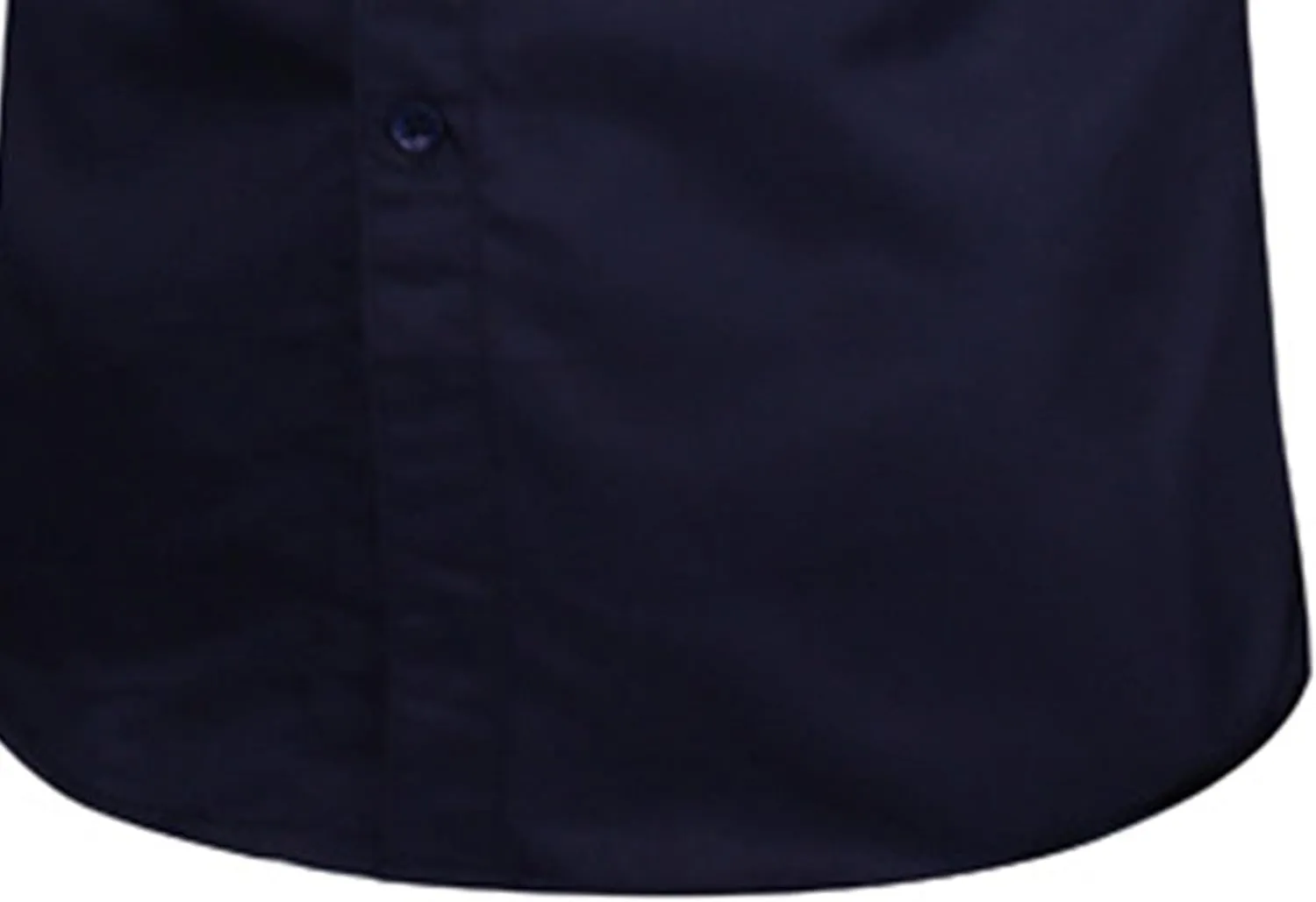 Men's Long Sleeve Dress Shirt Plaid Collar Casual Button Down Shirts Solid Business Formal Slim Fit Shirt
