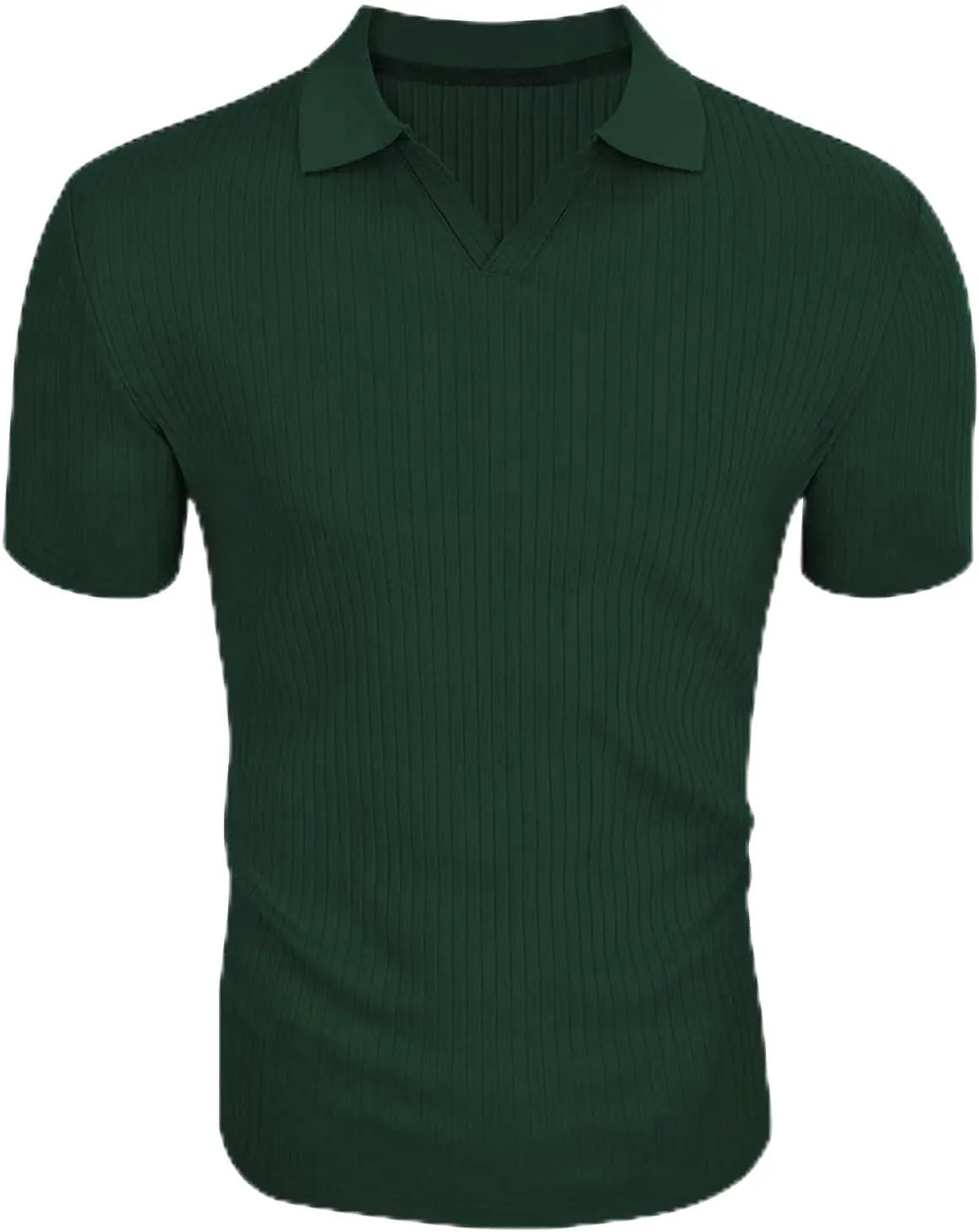Mens Polo Shirts Short Sleeve Quick Dry Performance Polo T Shirts Collared Tactical Shirt