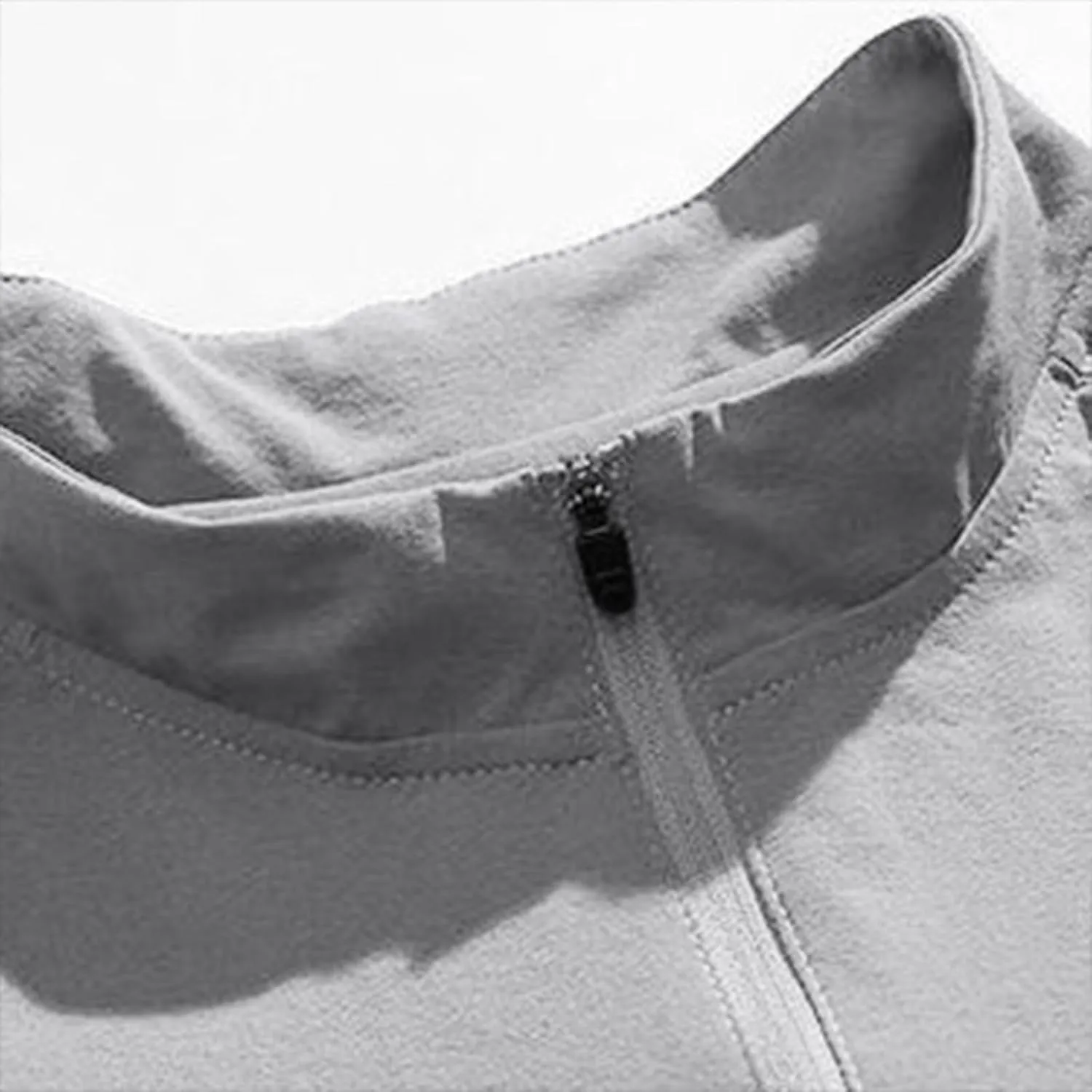 Men's Shirts Quick Dry Slim Fit Half Zipper Long Sleeve Solid Lightweight Shirt Odor Control Elastic Lightweight Tops