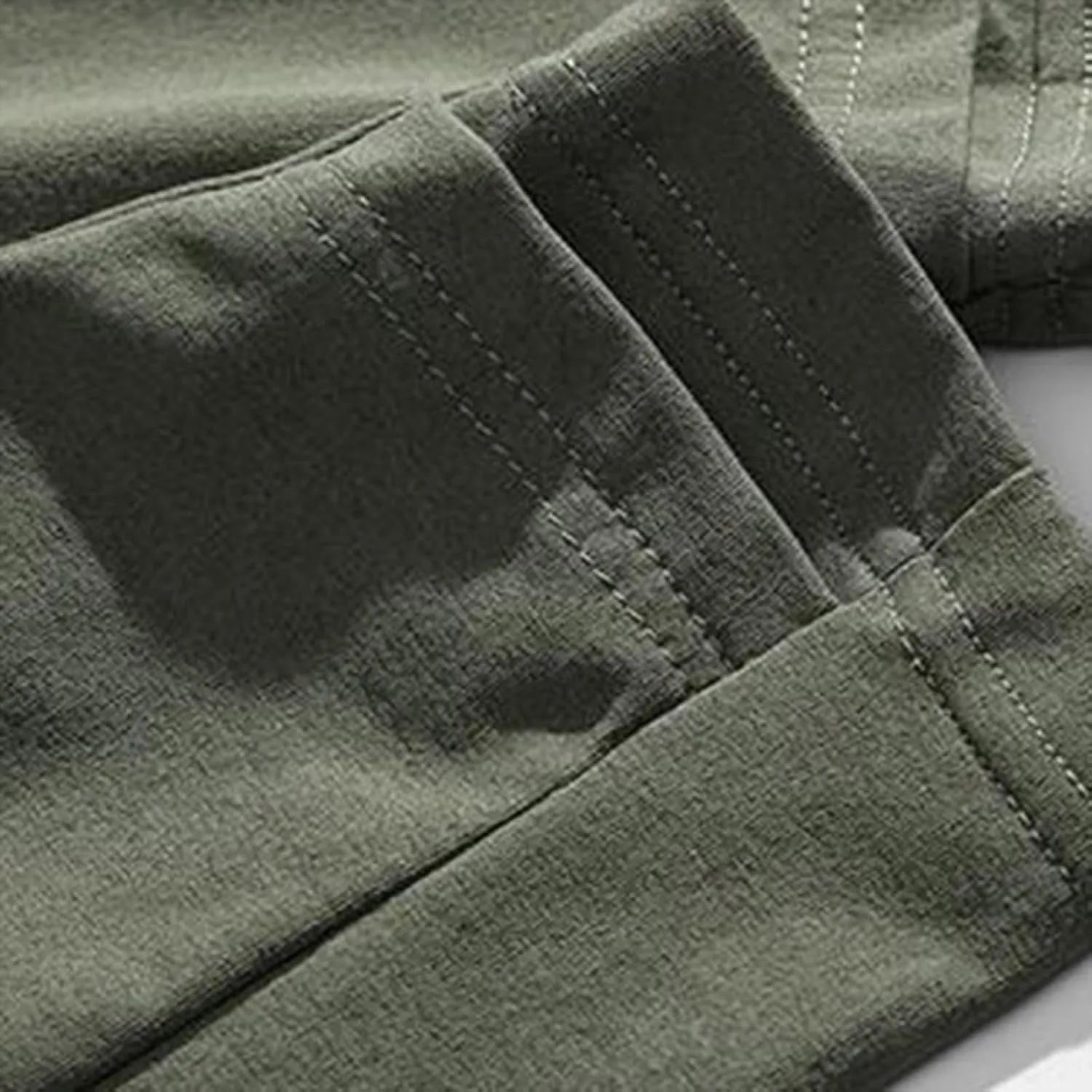 Men's Shirts Quick Dry Slim Fit Half Zipper Long Sleeve Solid Lightweight Shirt Odor Control Elastic Lightweight Tops