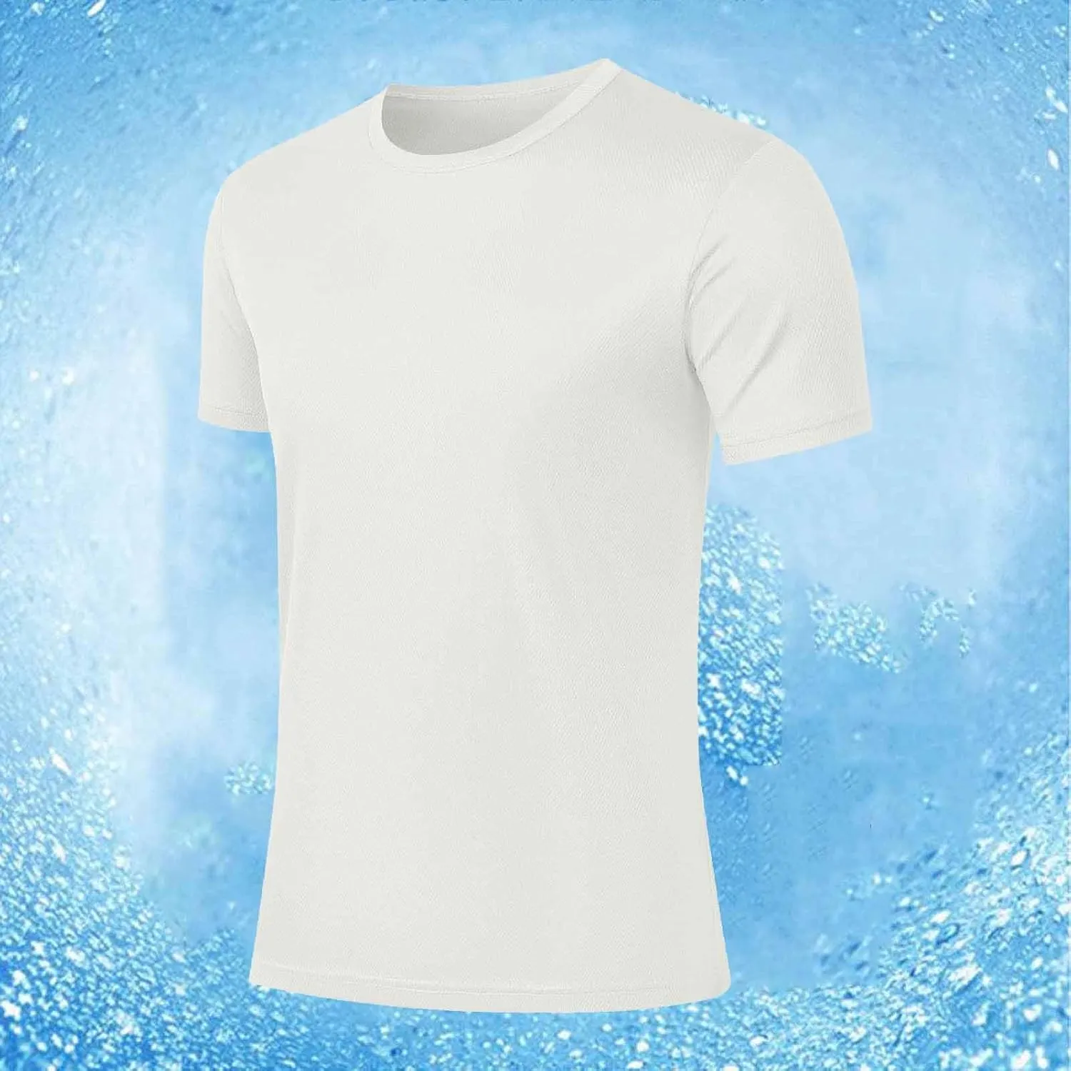 Men's Sport Shirts UPF 50  Quick Dry Rash Guard Athletic Running Swim Tee Top Performance Water Shirts Breathable Tops