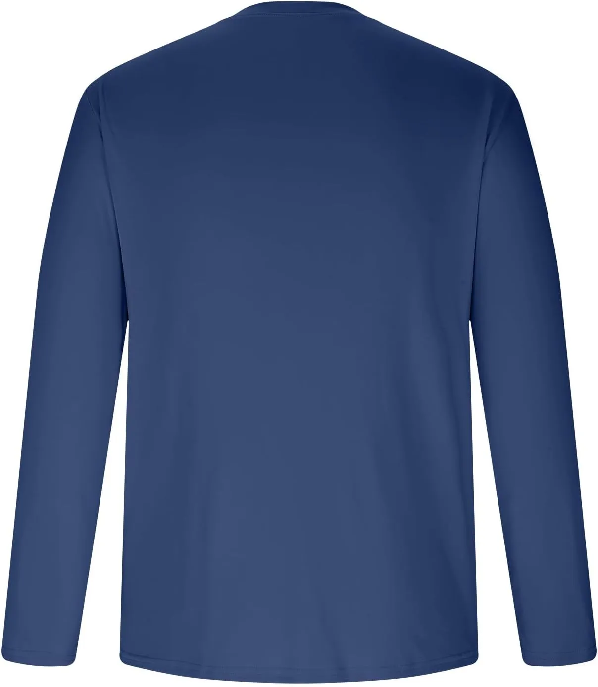 Men's Sun Protection Shirts UPF 50  Long Sleeve Fishing Shirts Quick Dry Breathable Running Athletic Workout Tops