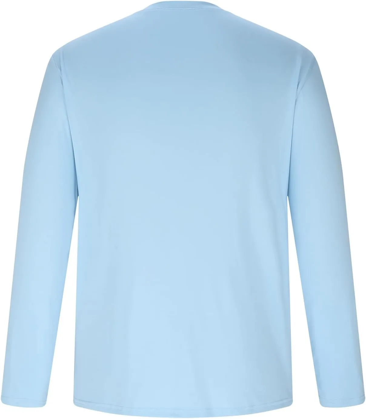 Men's Sun Protection Shirts UPF 50  Long Sleeve Fishing Shirts Quick Dry Breathable Running Athletic Workout Tops