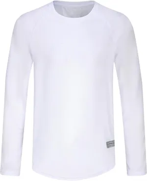 Men's Sun Protection Shirts Uv SPF UPF 50  Long Sleeve Rash Guard Fishing Running Quick Dry Lightweight Shirt
