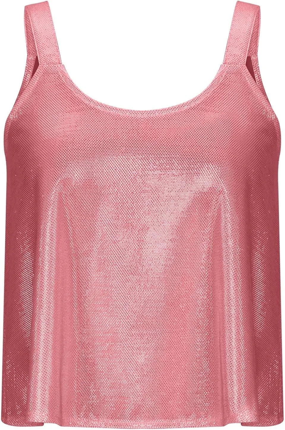 NaRHbrg Sequin Tank Tops for Women Casual Fashion V Neck Strappy Sequin Sparkle Shimmer Camisole Sleeveless Blouses Shirts
