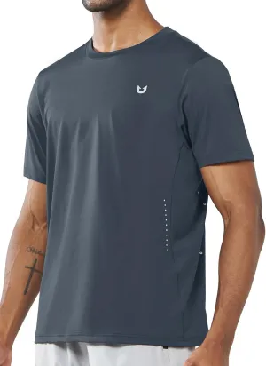 NORTHYARD Men's Athletic Gym T-Shirts,Workout Running Breathable Short-Sleeve Sports Performance Shirts Top Tee