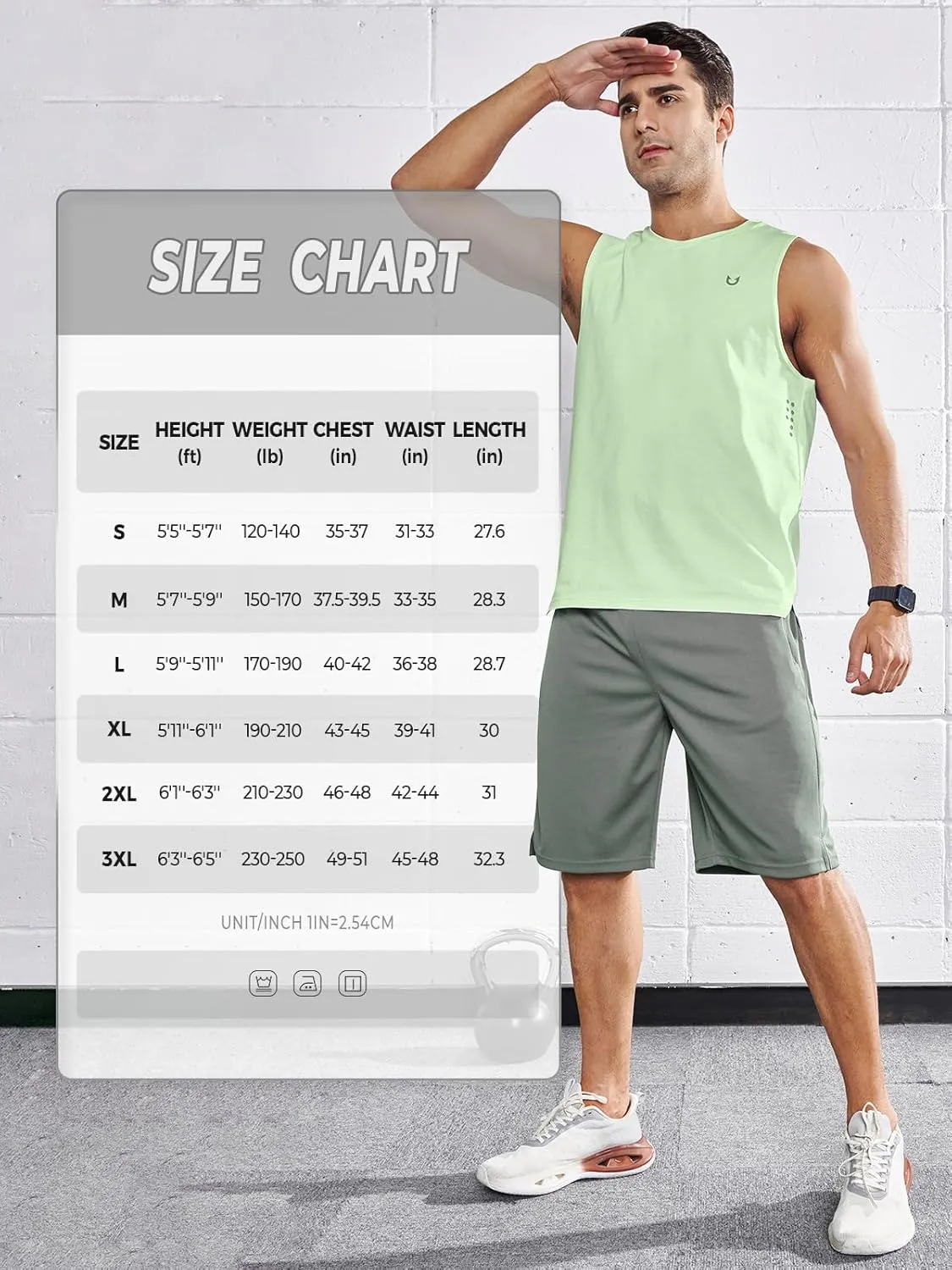 NORTHYARD Men's Workout Tank Tops Quick Dry Running Shirts Sleeveless Muscle Shirts Athletic Training Sports
