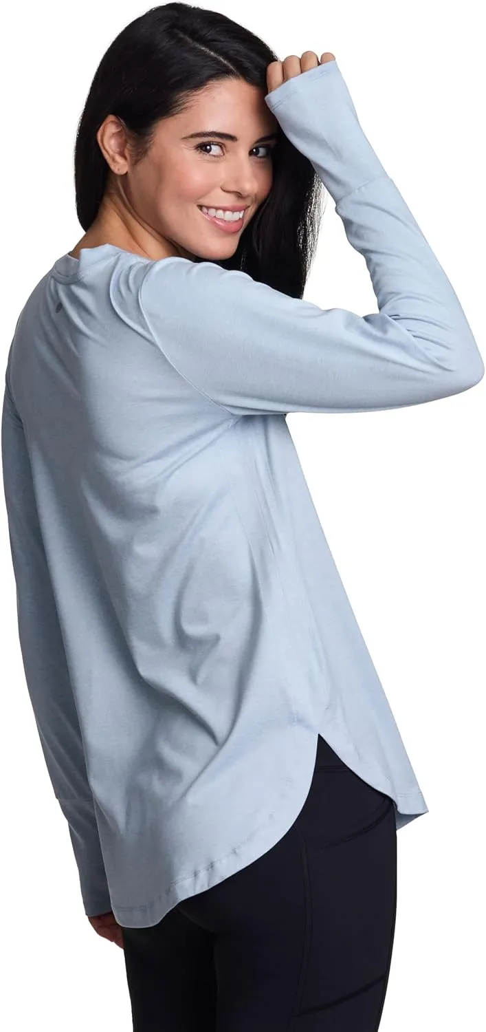 RBX Active Women's Fashion Athletic Yoga Long Sleeve Super Soft T-Shirt